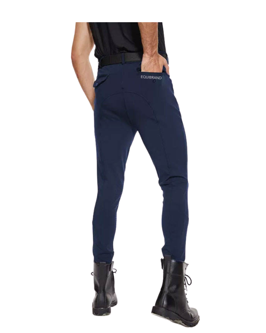 Men's navy blue breeches