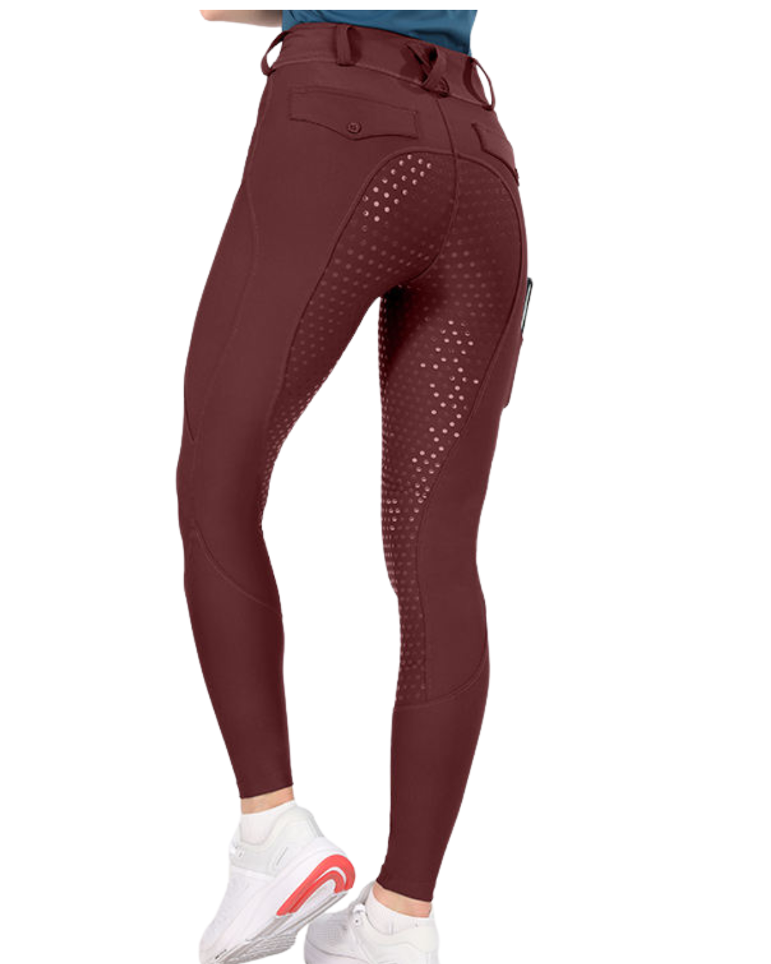 Burgundy breeches