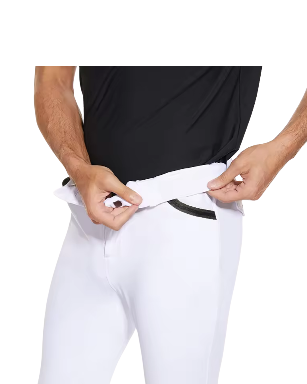 Men's white breeches