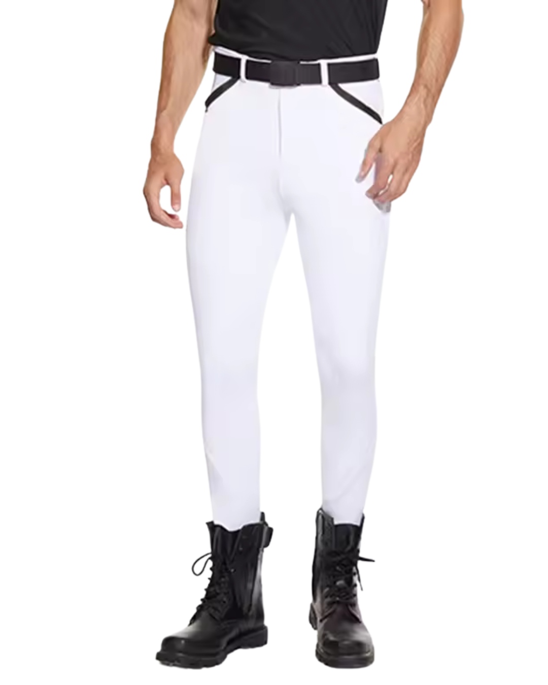 Men's white breeches