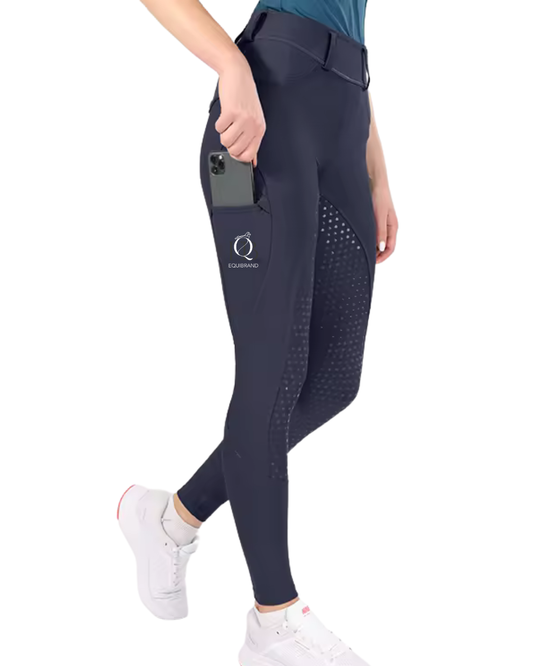 Purple gray breeches