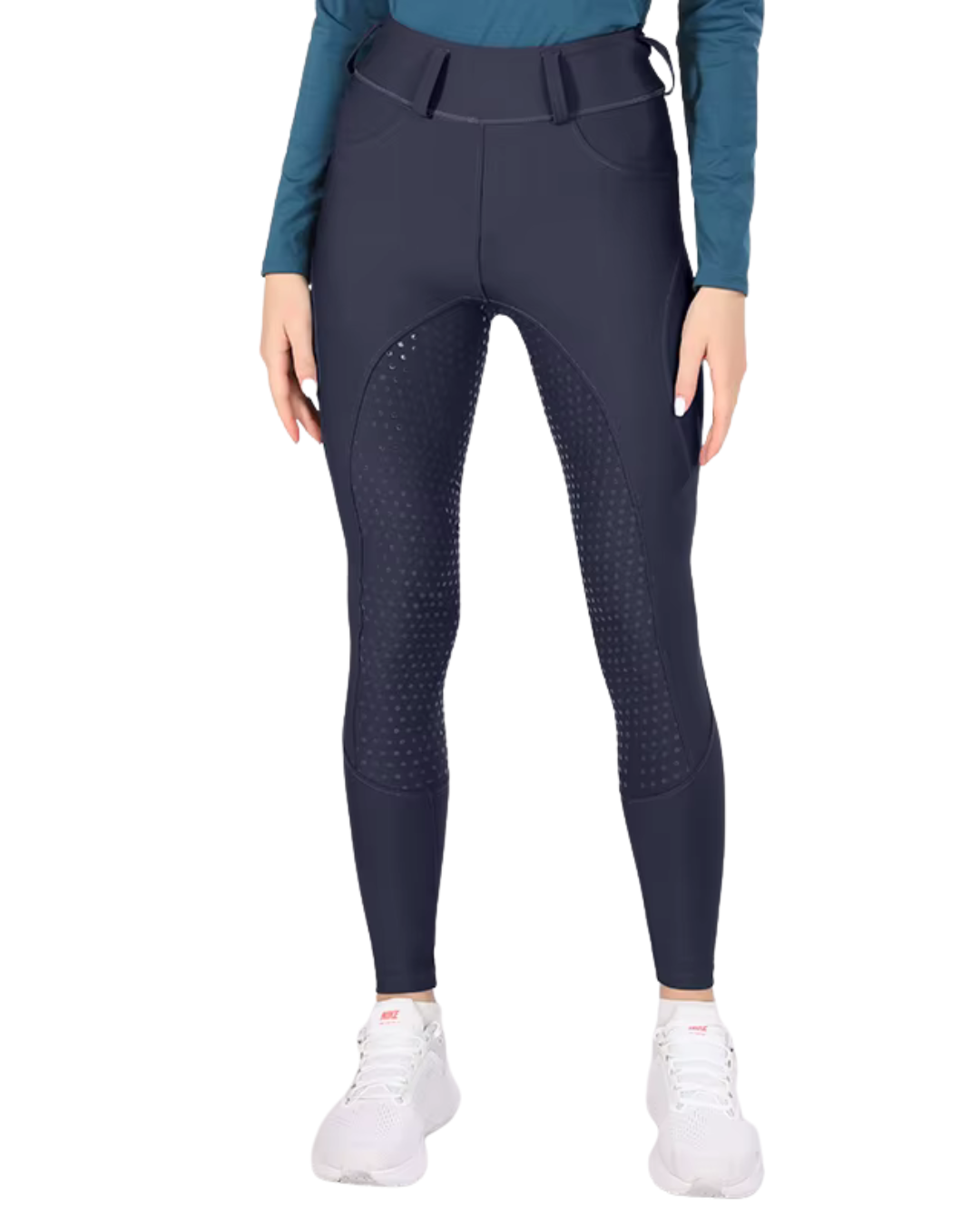 Purple gray breeches