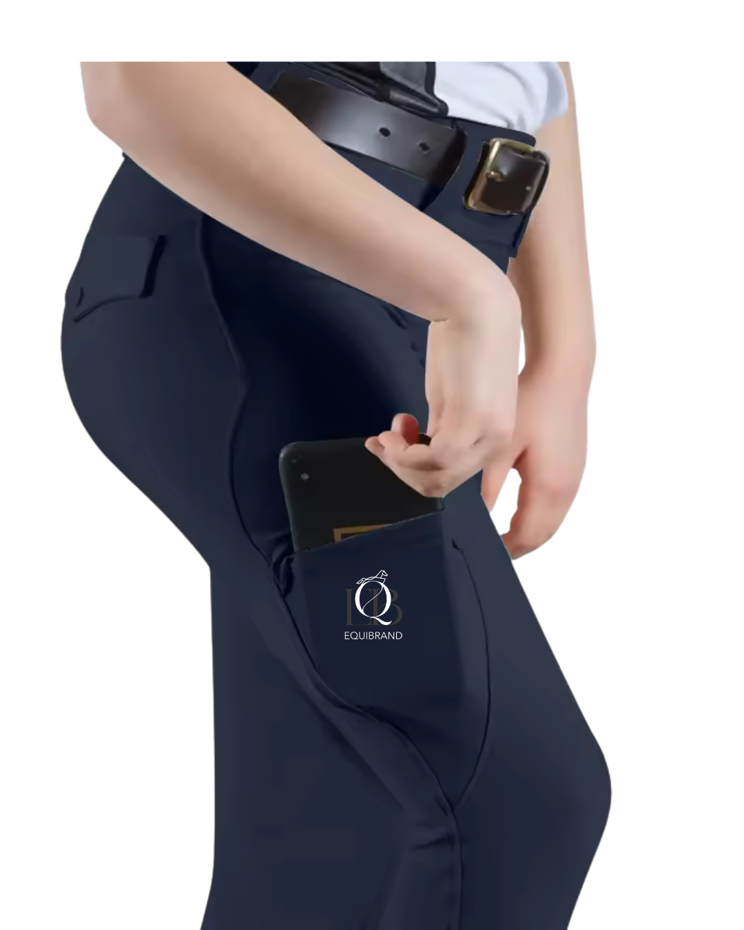 Navy blue kids breeches Girls