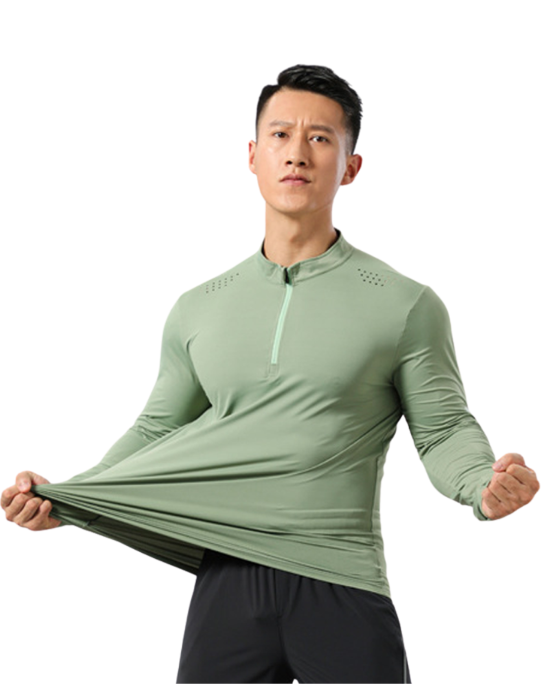 Men's Green long sleeve shirt