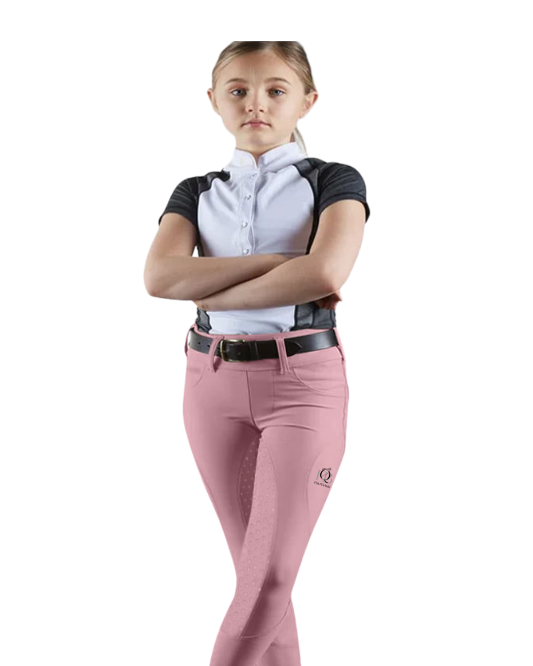 Pink kids breeches girls