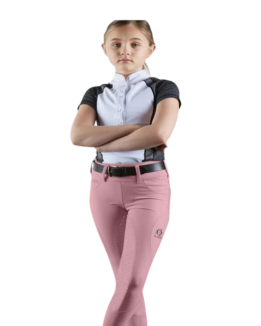 Pink kids breeches girls