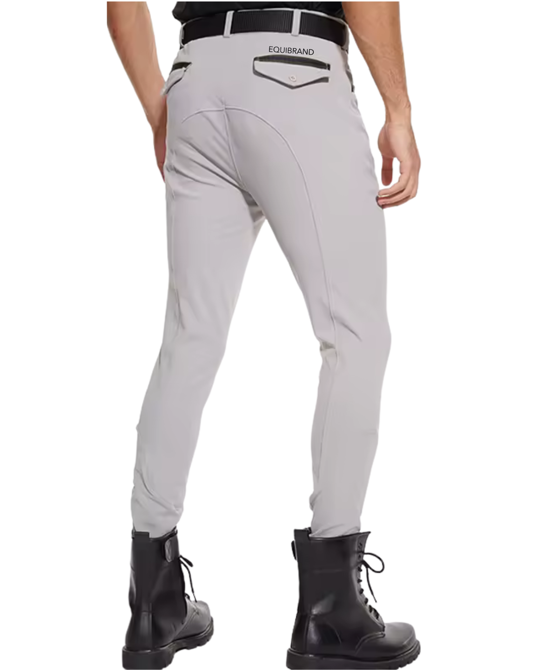 Men's light gray breeches