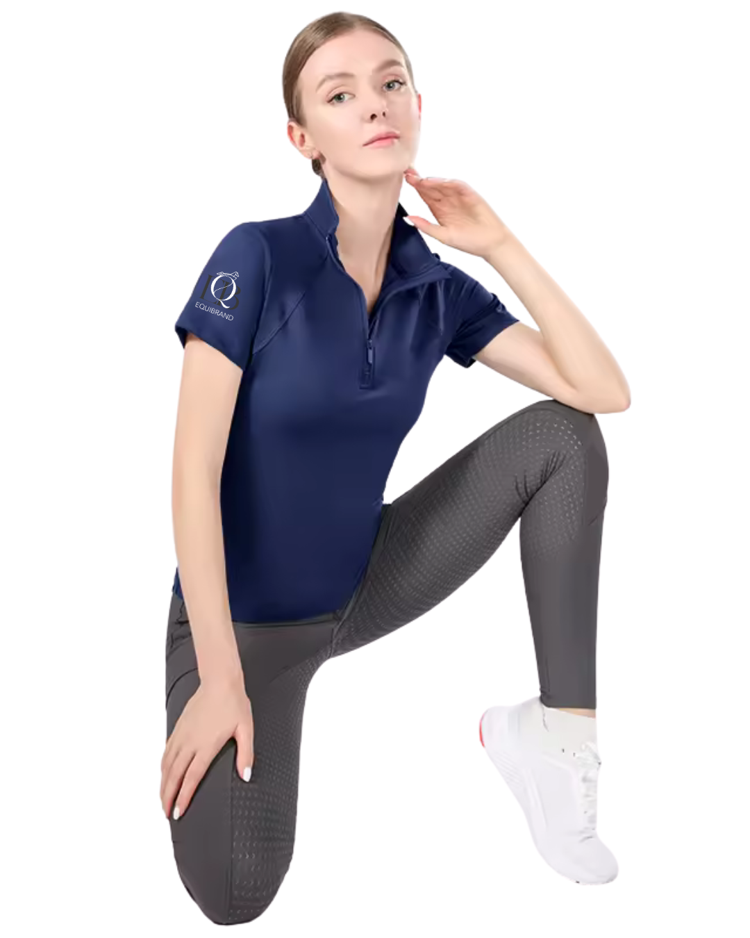 Navy blue short sleeve