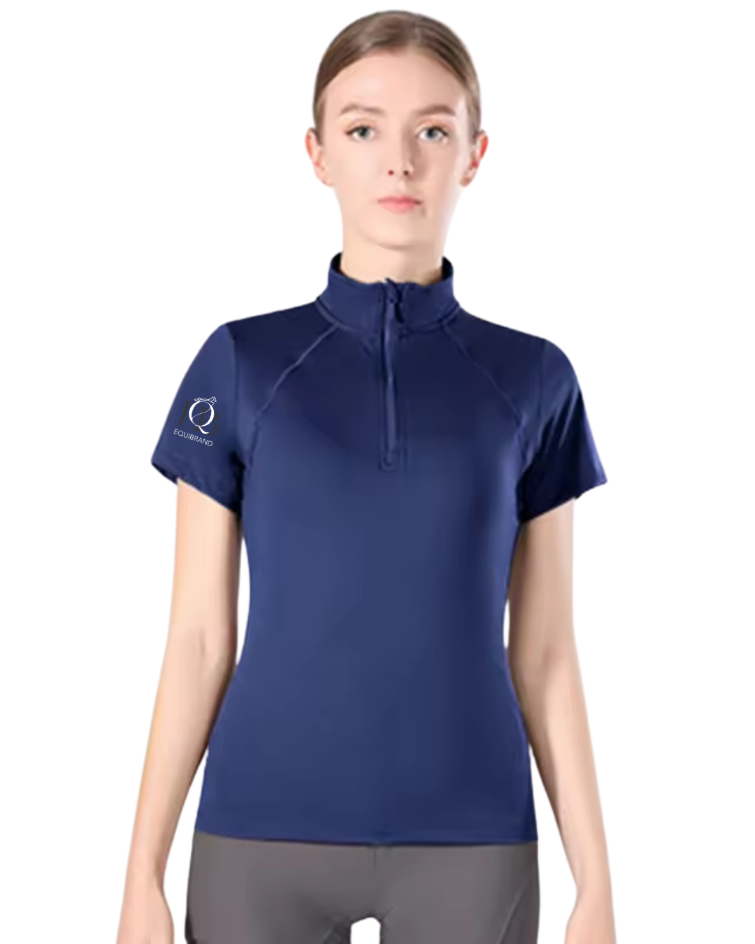 Navy blue short sleeve