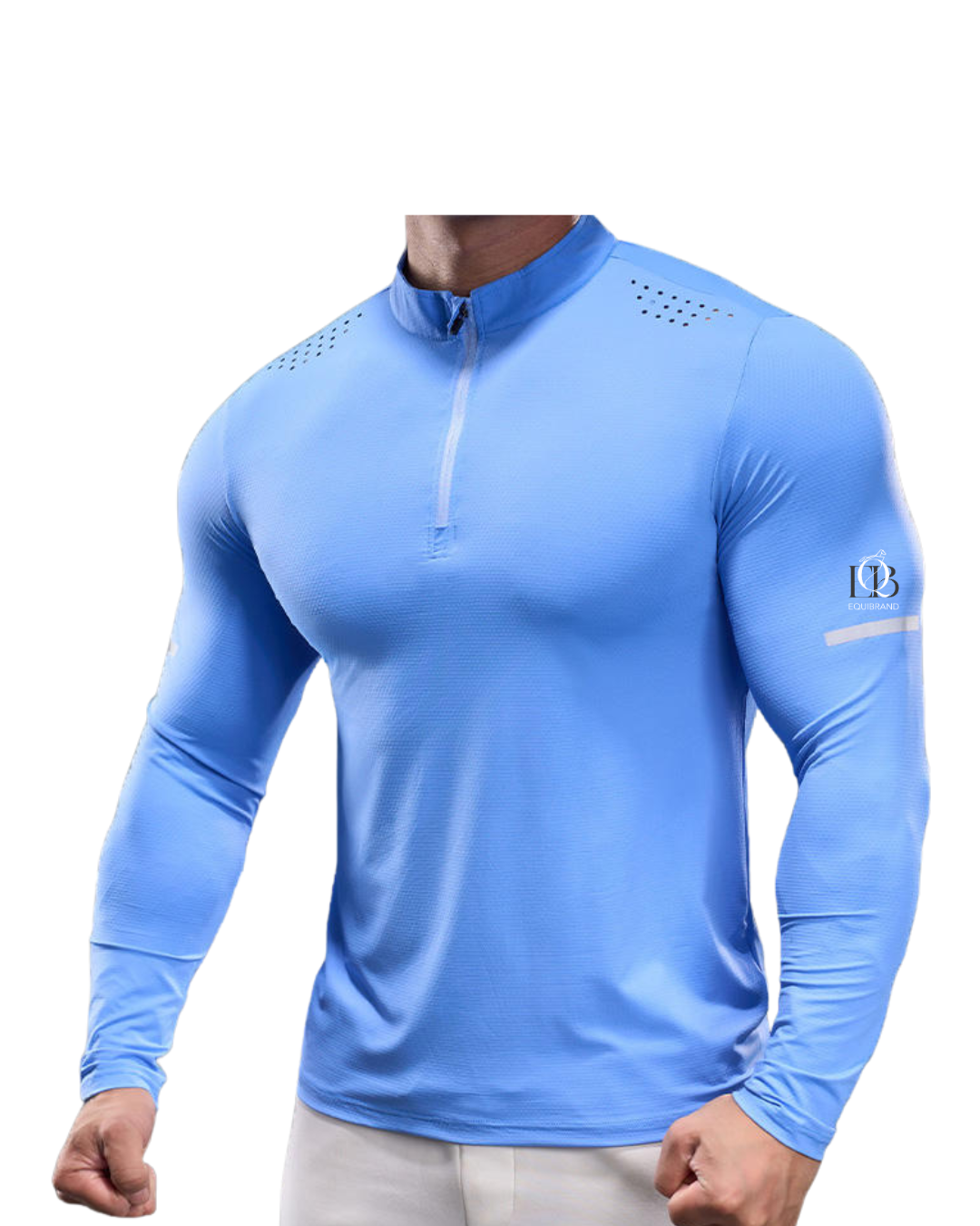 Men's light blue long sleeve Shirt