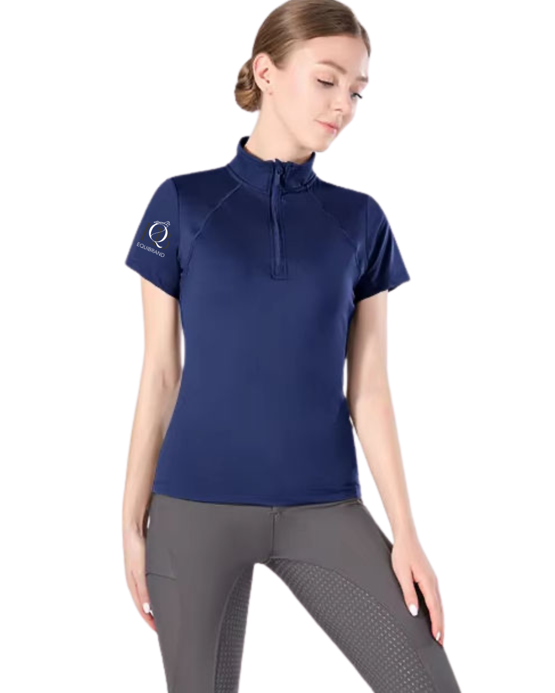Navy blue short sleeve