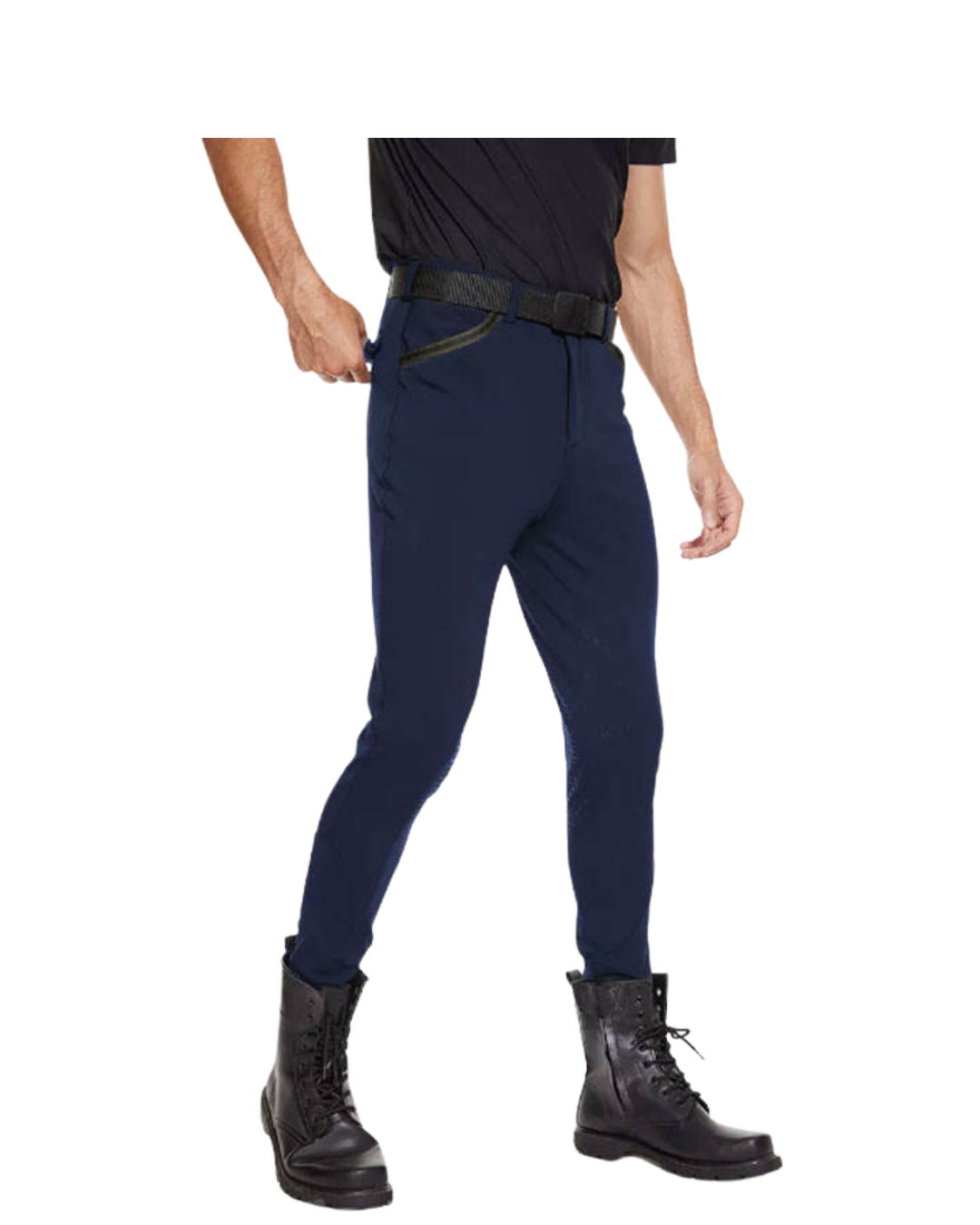 Men's navy blue breeches